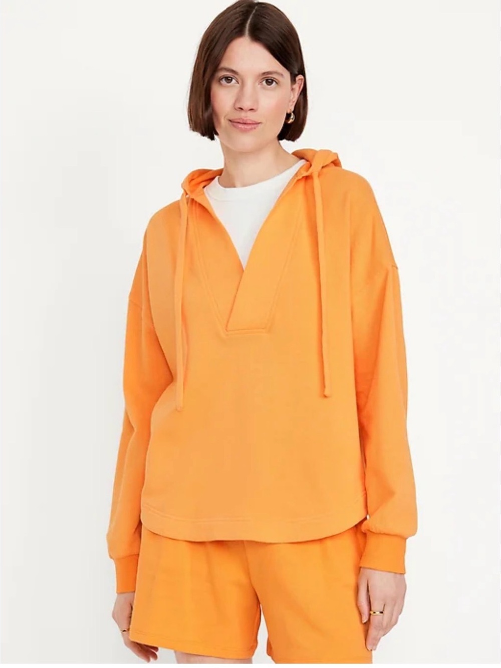 Old Navy Oversized Beach Tunic Hoodie